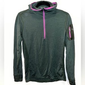 Icebreaker Merino Wool zip-up baselayer